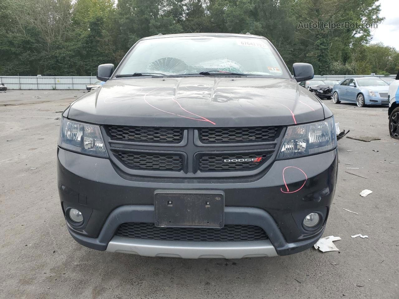 2014 Dodge Journey R/t Черный vin: 3C4PDDEG1ET141184