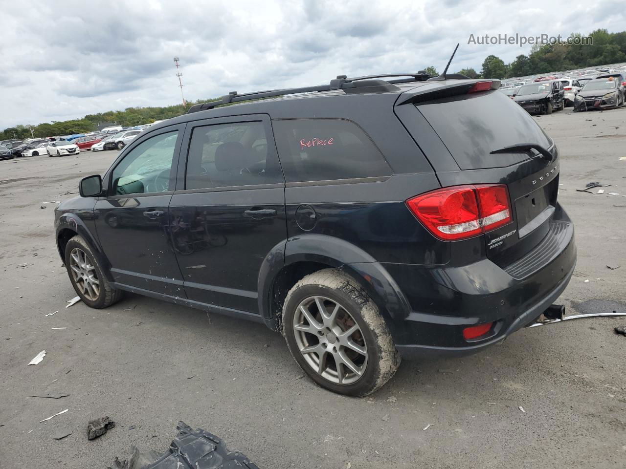 2014 Dodge Journey R/t Black vin: 3C4PDDEG1ET141184