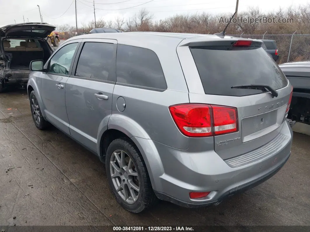 2016 Dodge Journey R/t Silver vin: 3C4PDDEG1GT244138