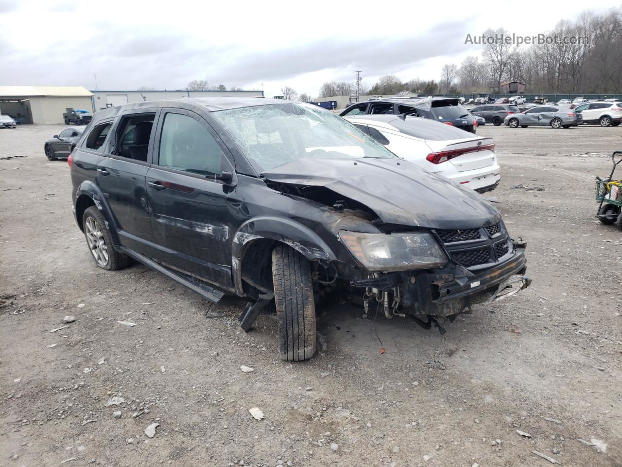 2014 Dodge Journey R/t Black vin: 3C4PDDEG2ET237888