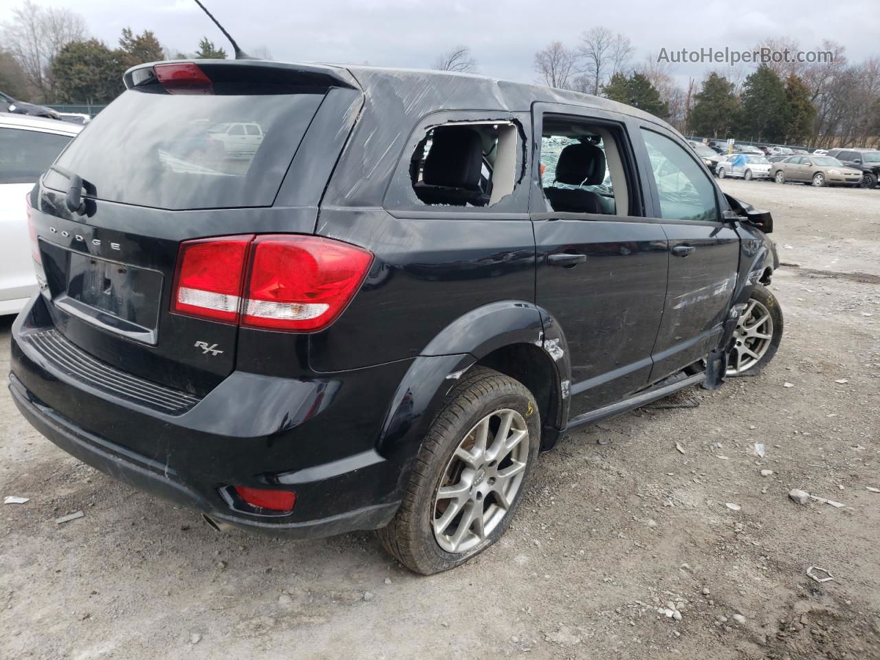 2014 Dodge Journey R/t Black vin: 3C4PDDEG2ET237888