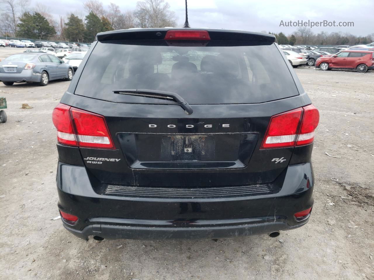 2014 Dodge Journey R/t Black vin: 3C4PDDEG2ET237888