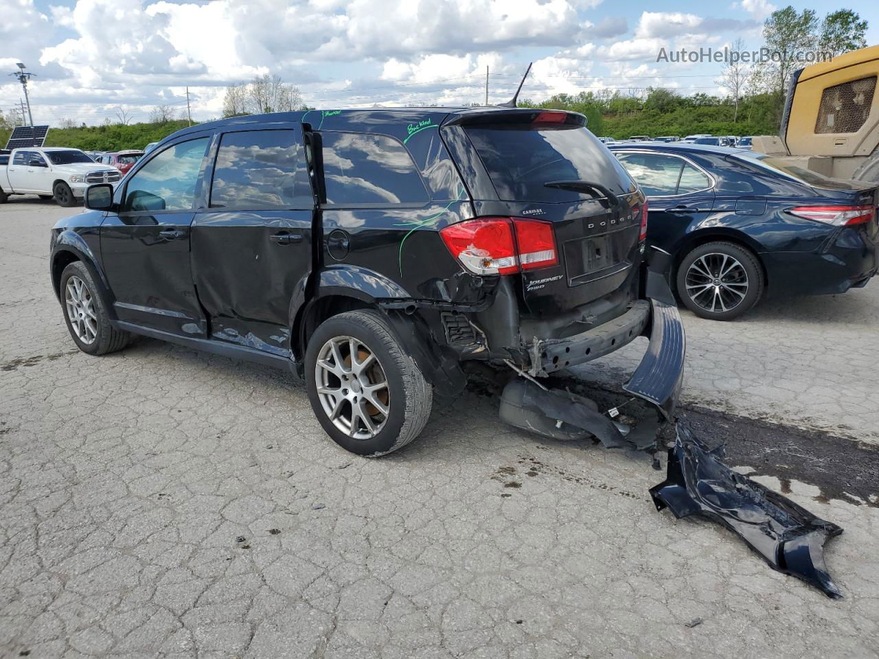 2014 Dodge Journey R/t Black vin: 3C4PDDEG2ET278876