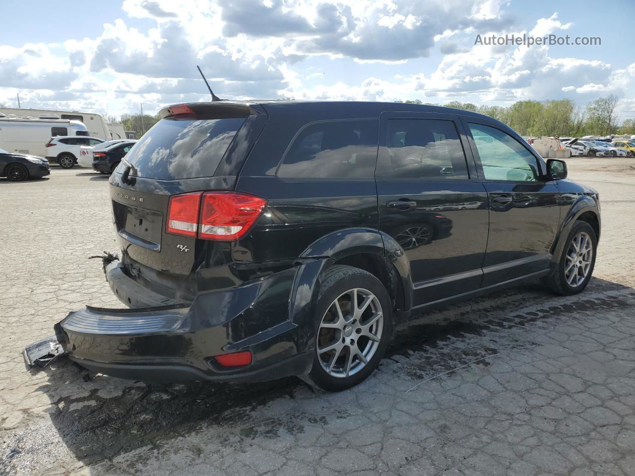 2014 Dodge Journey R/t Black vin: 3C4PDDEG2ET278876