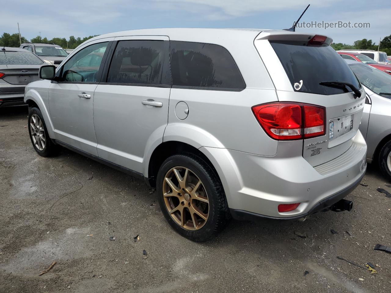 2014 Dodge Journey R/t Серебряный vin: 3C4PDDEG3ET312842