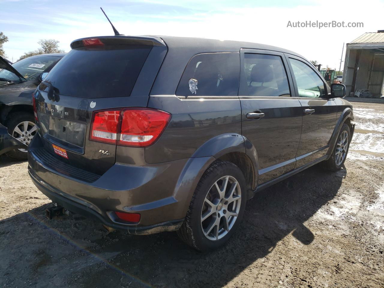 2016 Dodge Journey R/t Gray vin: 3C4PDDEG3GT151184