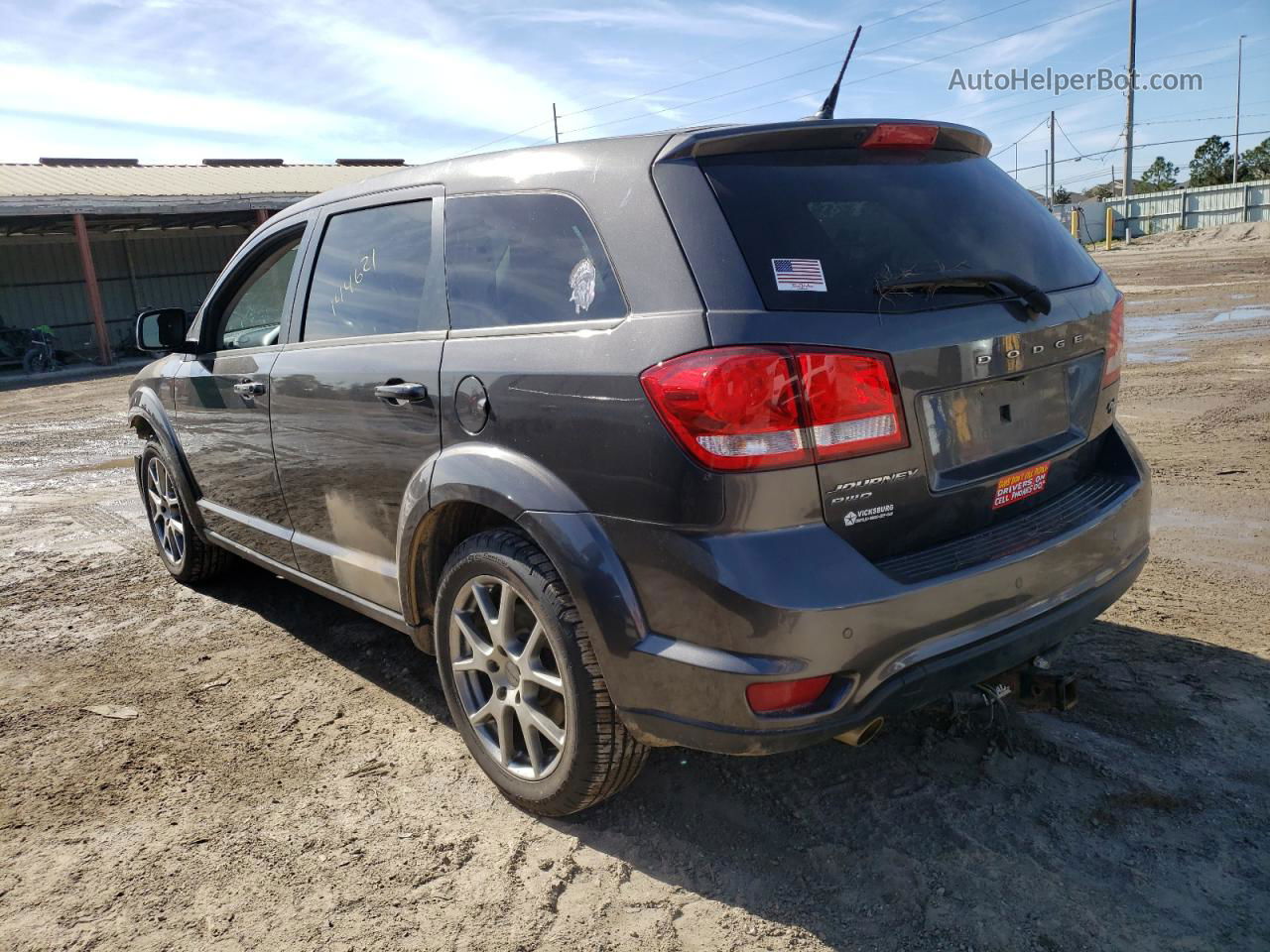 2016 Dodge Journey R/t Gray vin: 3C4PDDEG3GT151184