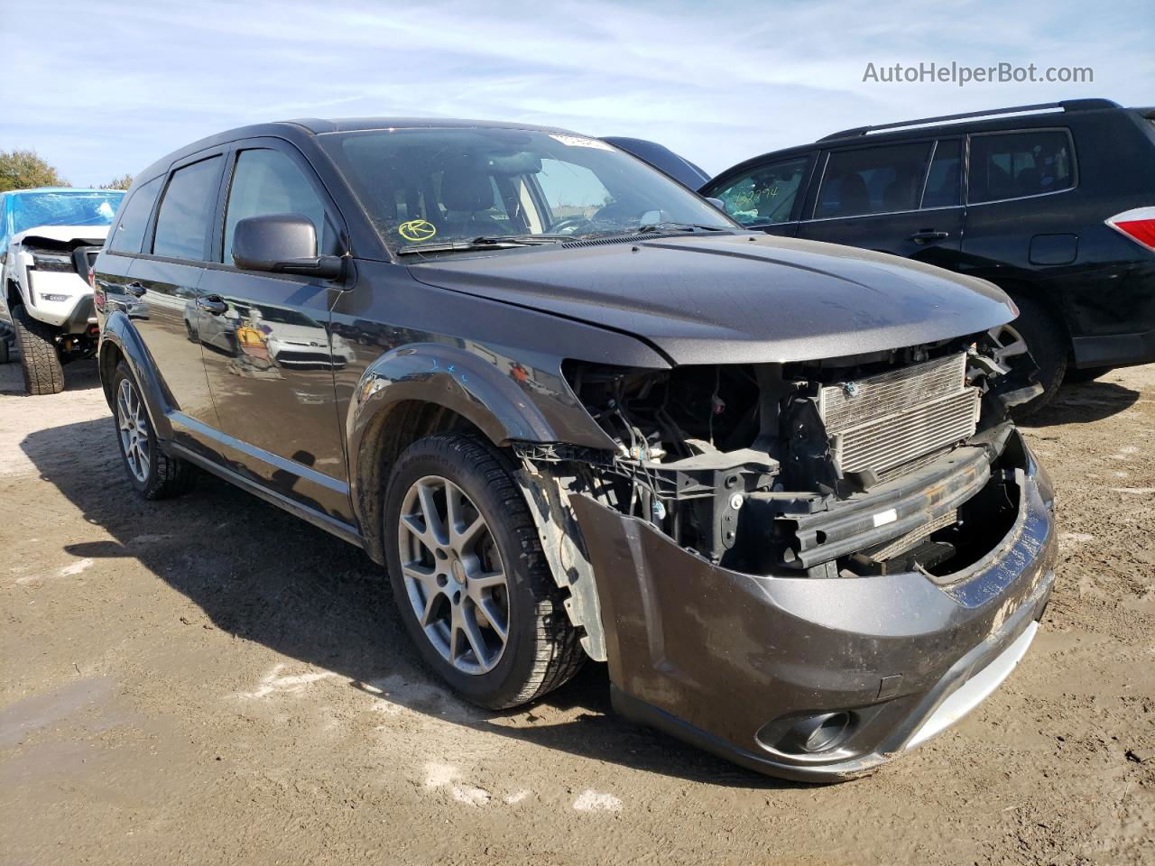 2016 Dodge Journey R/t Gray vin: 3C4PDDEG3GT151184