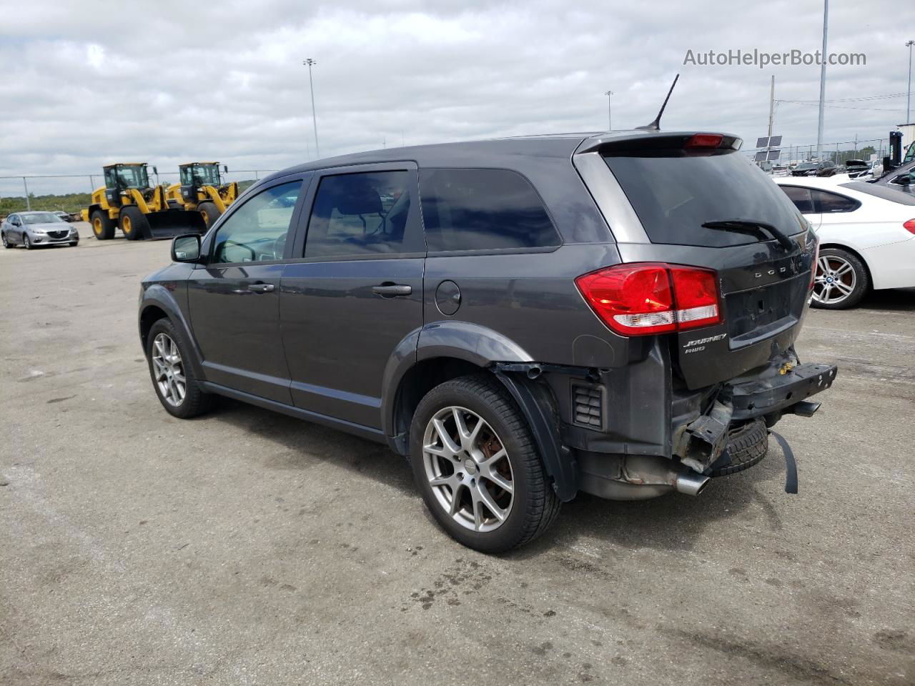 2016 Dodge Journey R/t Silver vin: 3C4PDDEG3GT151301