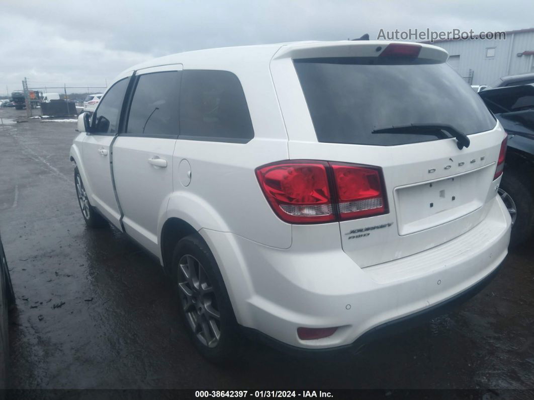 2016 Dodge Journey R/t White vin: 3C4PDDEG3GT192978