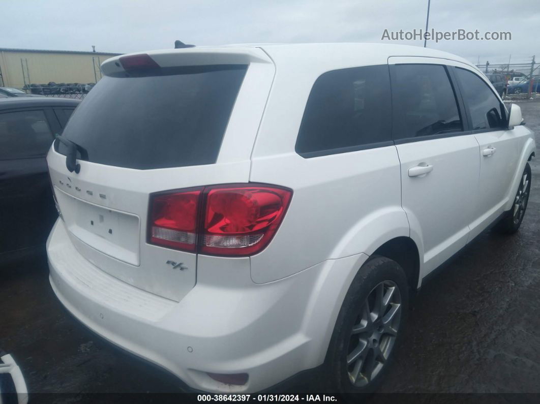 2016 Dodge Journey R/t White vin: 3C4PDDEG3GT192978