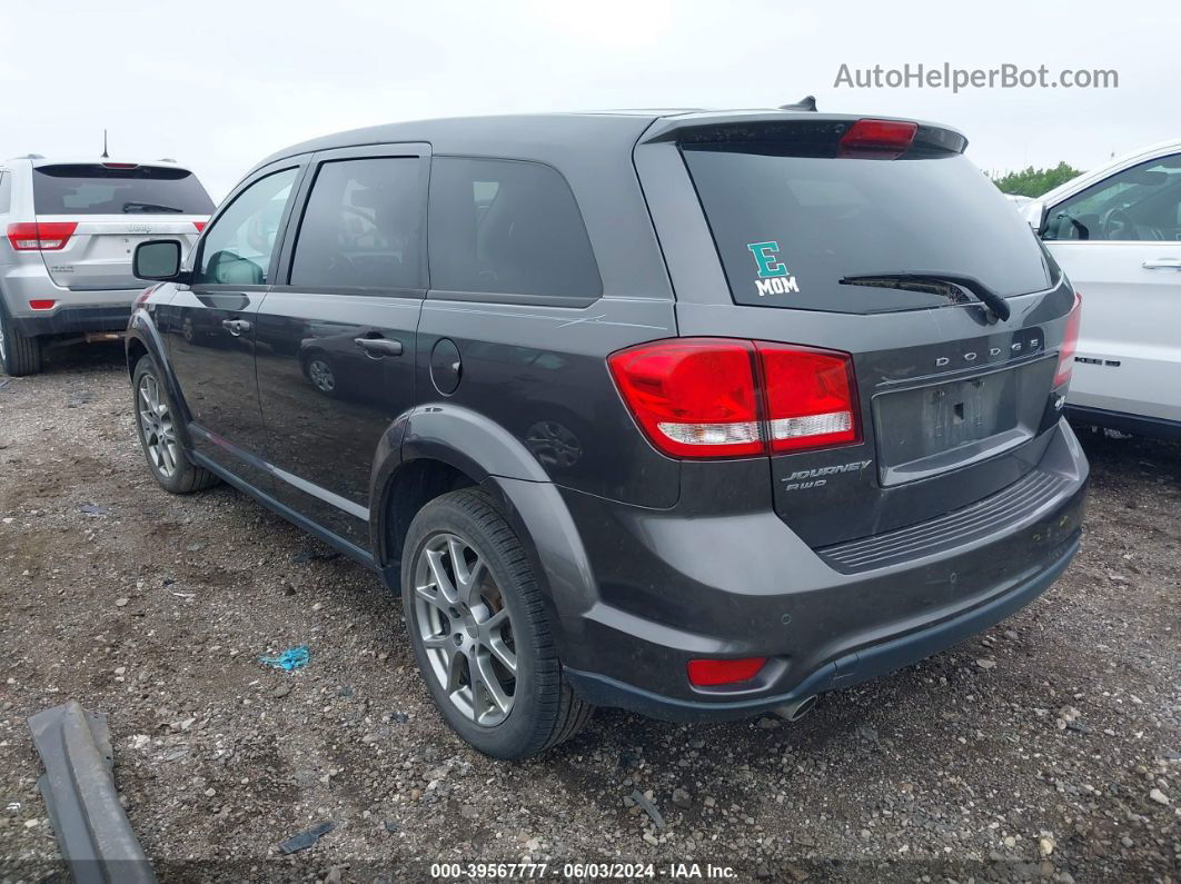 2016 Dodge Journey R/t Gray vin: 3C4PDDEG3GT209181