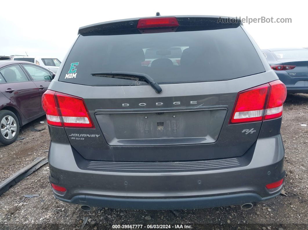 2016 Dodge Journey R/t Gray vin: 3C4PDDEG3GT209181