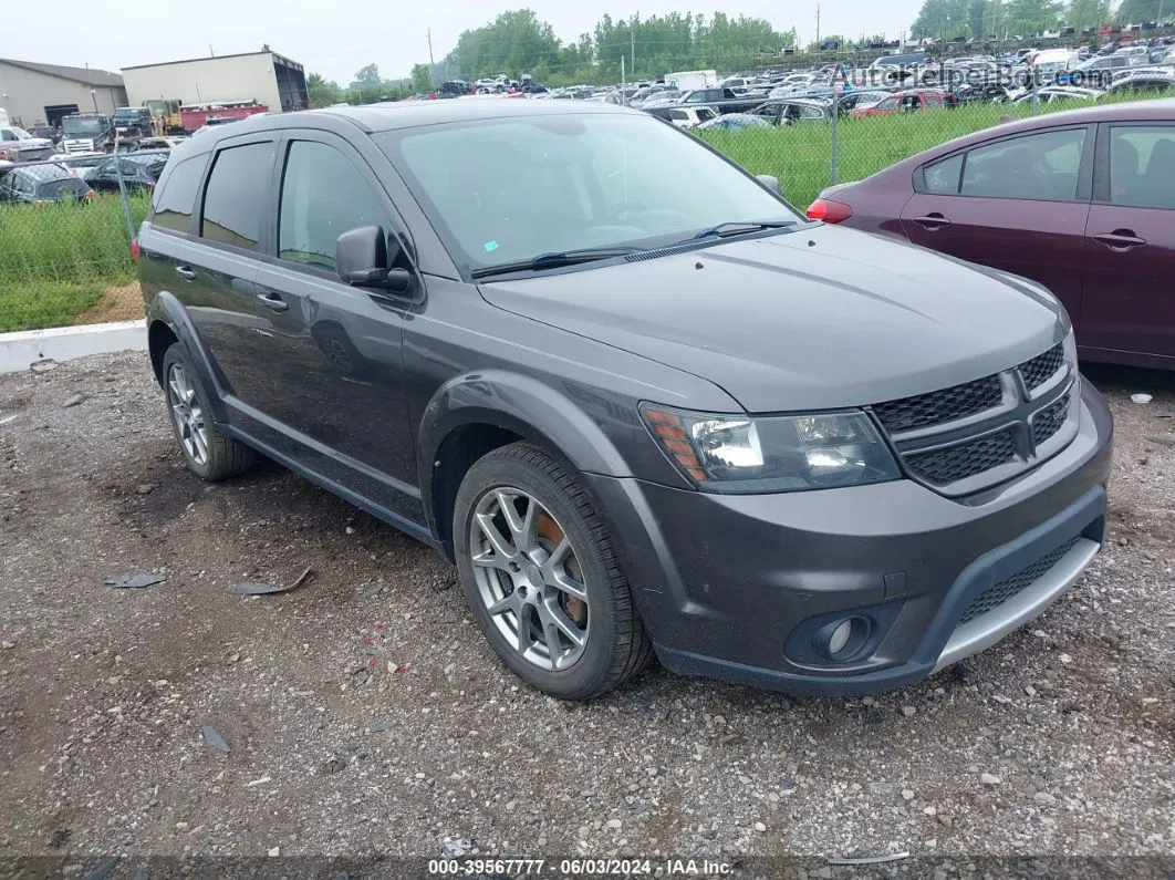 2016 Dodge Journey R/t Gray vin: 3C4PDDEG3GT209181