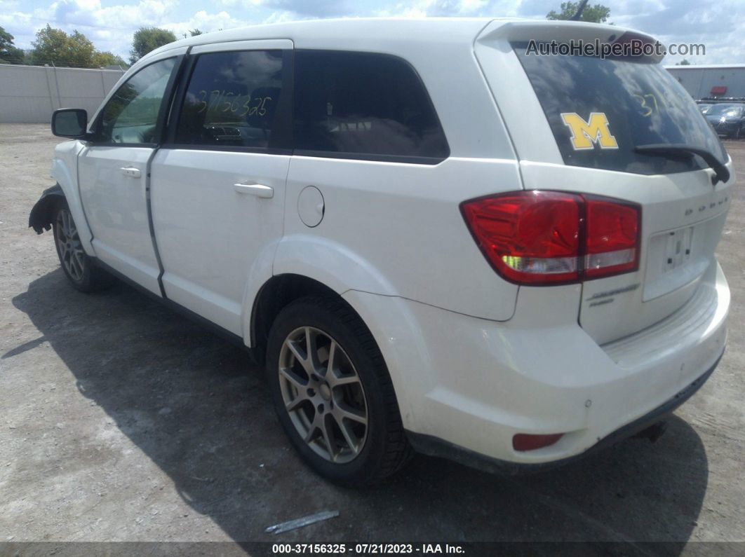 2016 Dodge Journey R/t White vin: 3C4PDDEG3GT216552