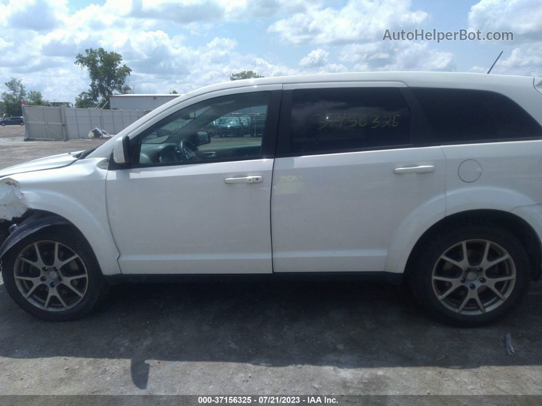 2016 Dodge Journey R/t White vin: 3C4PDDEG3GT216552