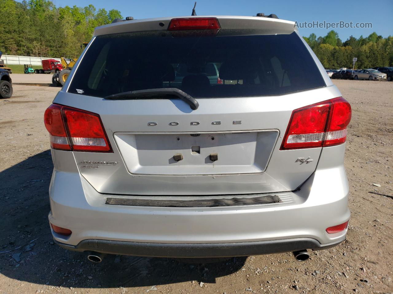 2014 Dodge Journey R/t Silver vin: 3C4PDDEG4ET161722