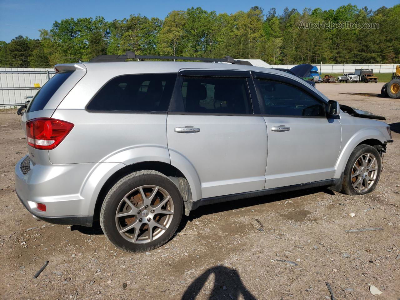 2014 Dodge Journey R/t Silver vin: 3C4PDDEG4ET161722