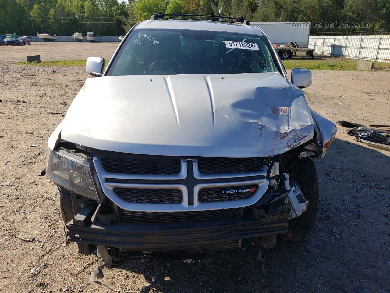 2014 Dodge Journey R/t Silver vin: 3C4PDDEG4ET161722