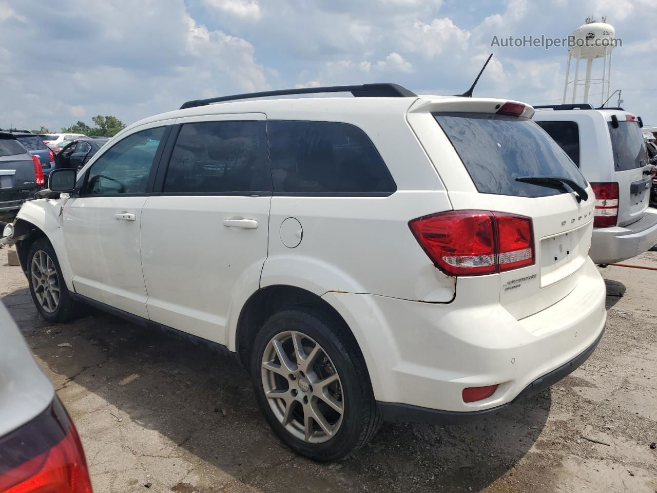 2014 Dodge Journey R/t Белый vin: 3C4PDDEG4ET289961