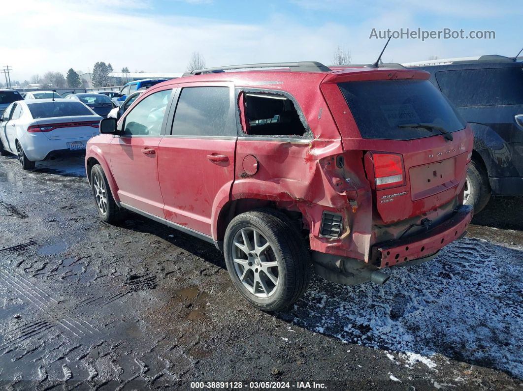 2016 Dodge Journey R/t Red vin: 3C4PDDEG4GT160296