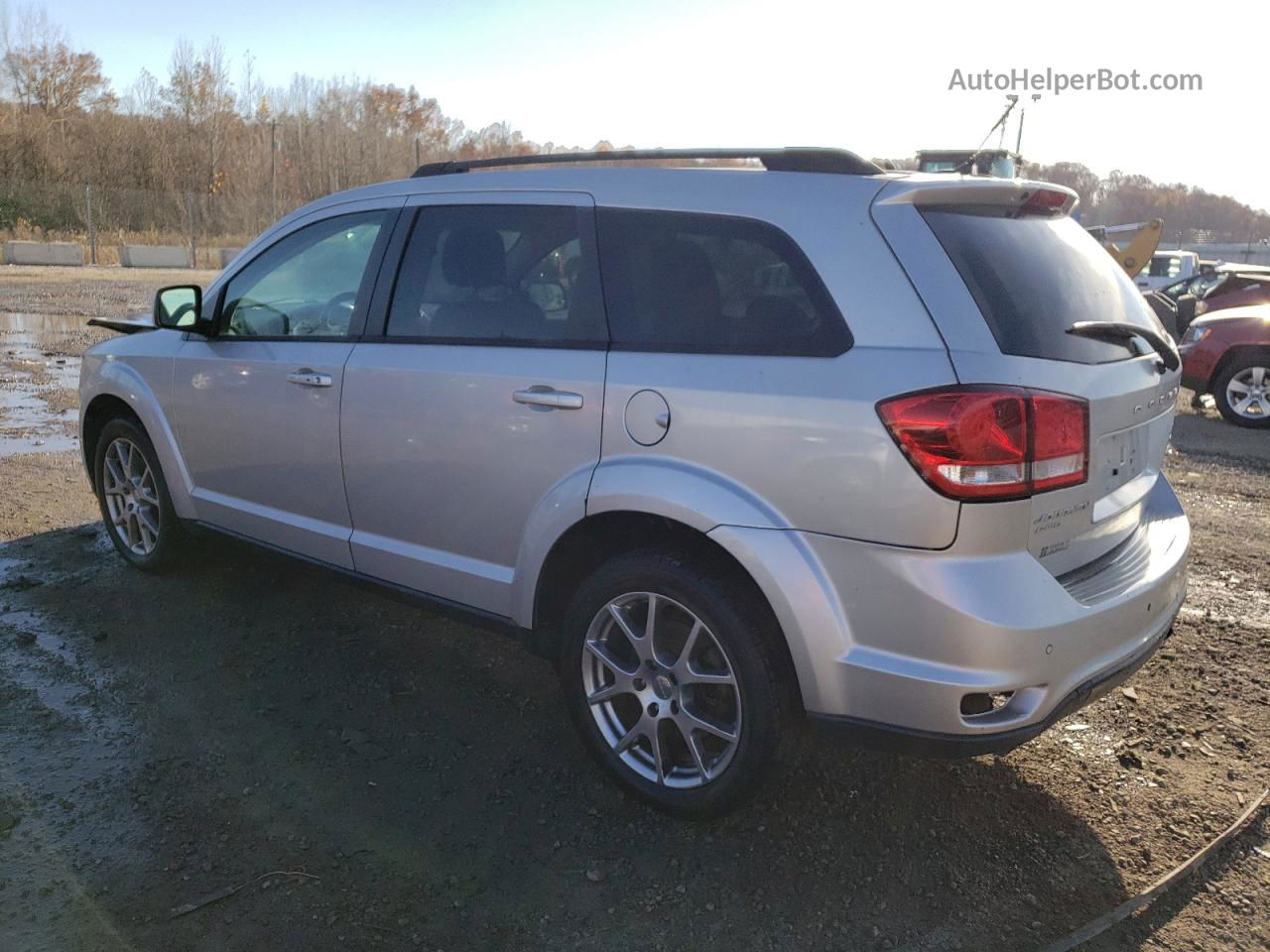 2014 Dodge Journey R/t Silver vin: 3C4PDDEG5ET124159