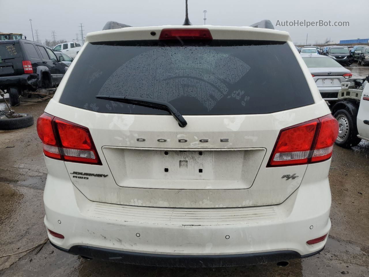 2015 Dodge Journey R/t Белый vin: 3C4PDDEG5FT569180