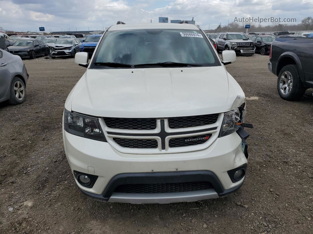 2015 Dodge Journey R/t Белый vin: 3C4PDDEG5FT601349