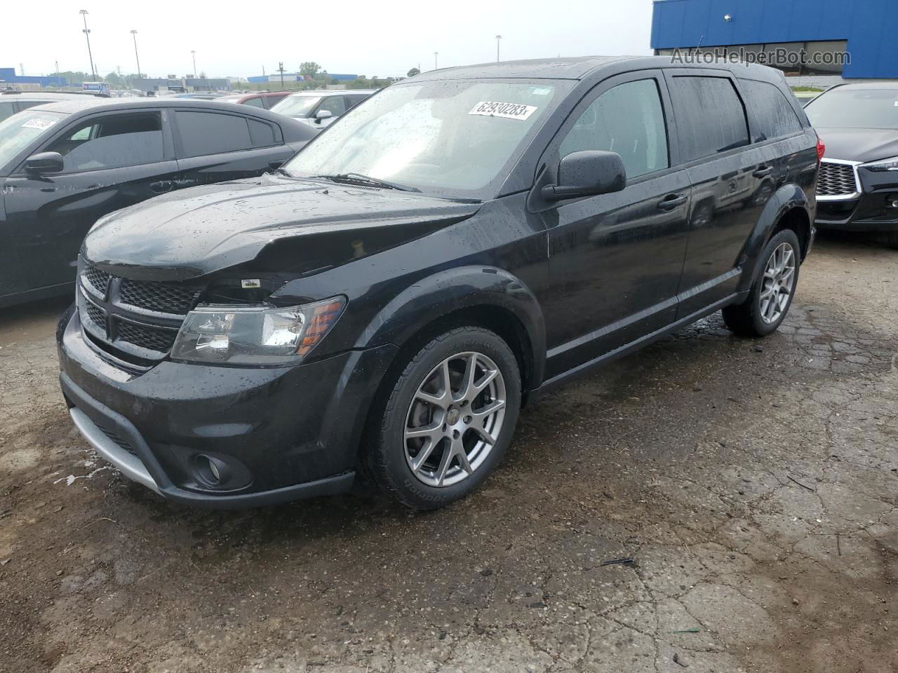 2016 Dodge Journey R/t Черный vin: 3C4PDDEG5GT217203