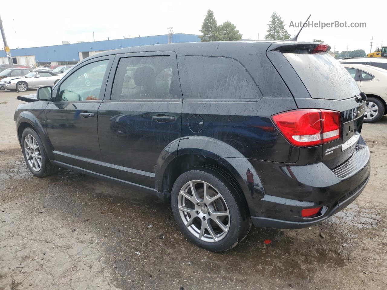 2016 Dodge Journey R/t Черный vin: 3C4PDDEG5GT217203