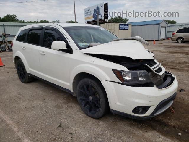 2015 Dodge Journey R/t White vin: 3C4PDDEG6FT684547