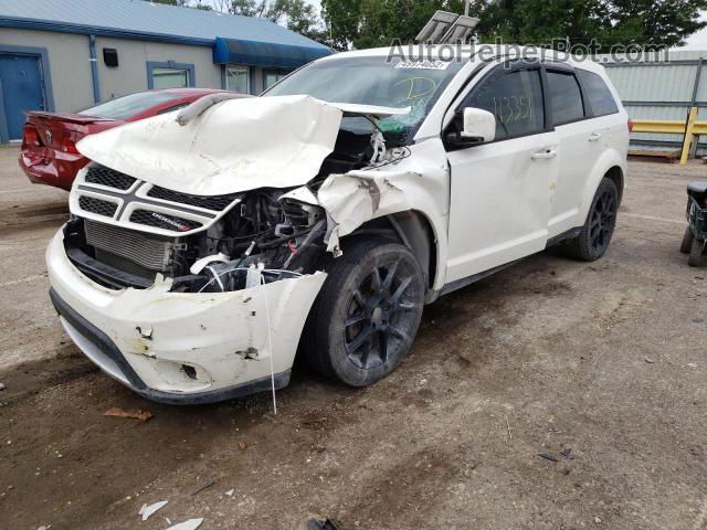 2015 Dodge Journey R/t White vin: 3C4PDDEG6FT684547