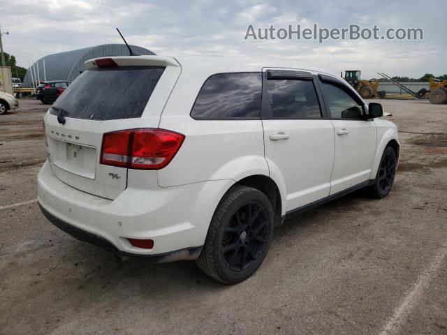 2015 Dodge Journey R/t White vin: 3C4PDDEG6FT684547