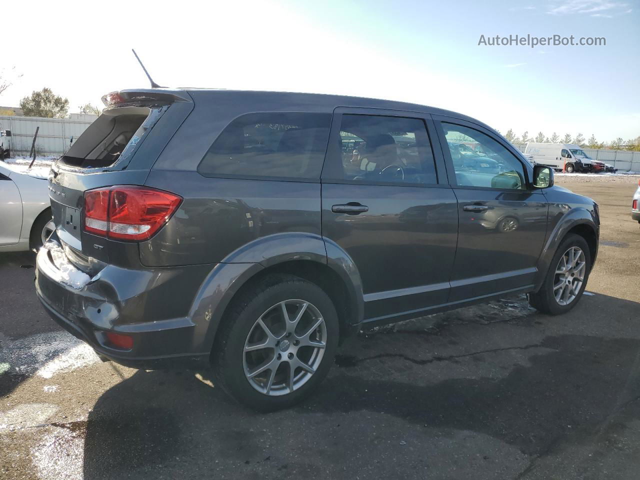 2017 Dodge Journey Gt Gray vin: 3C4PDDEG6HT595693