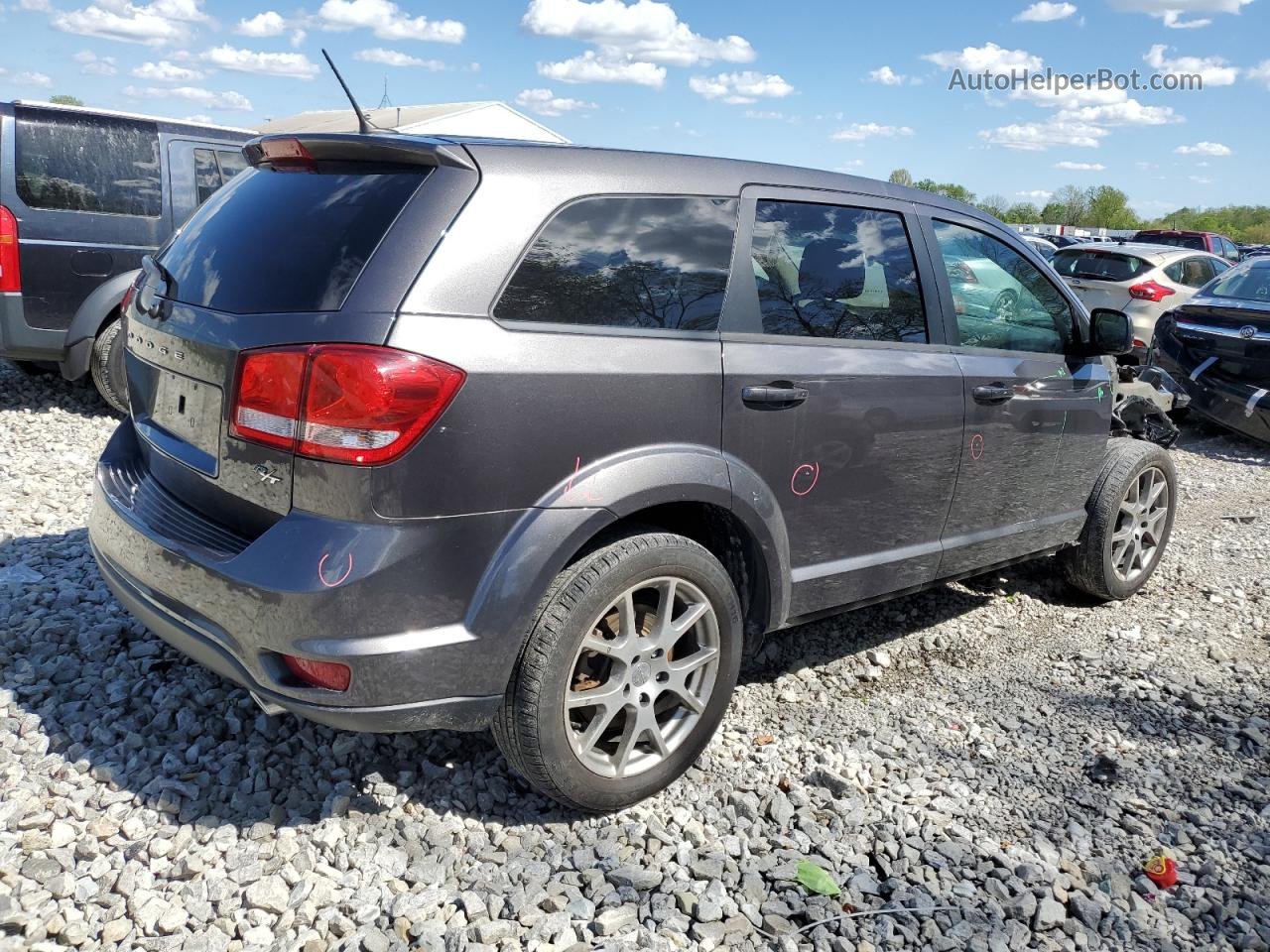 2015 Dodge Journey R/t Black vin: 3C4PDDEG7FT569164