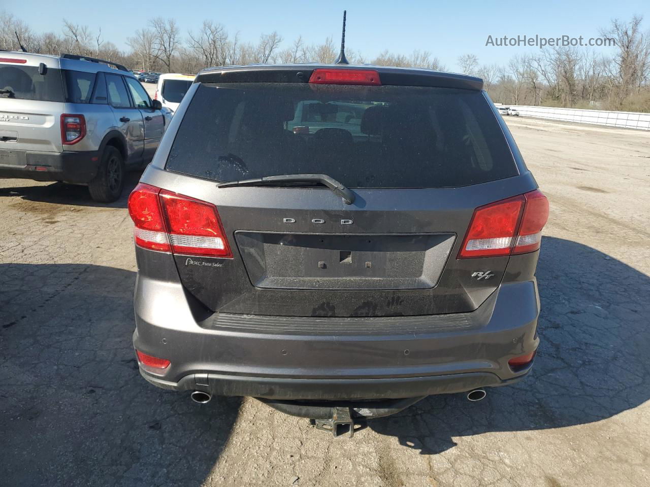 2015 Dodge Journey R/t Gray vin: 3C4PDDEG7FT634157