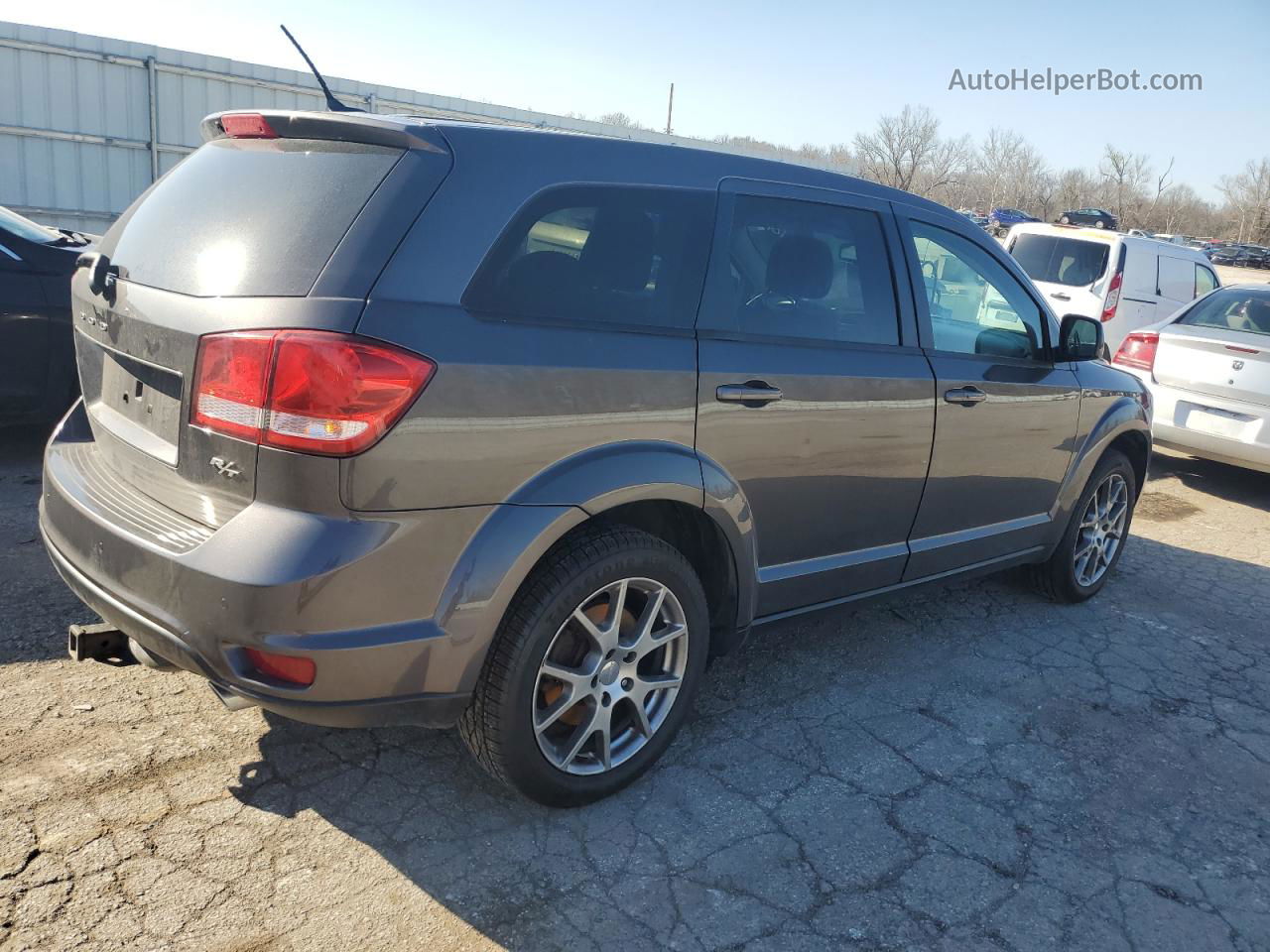 2015 Dodge Journey R/t Gray vin: 3C4PDDEG7FT634157