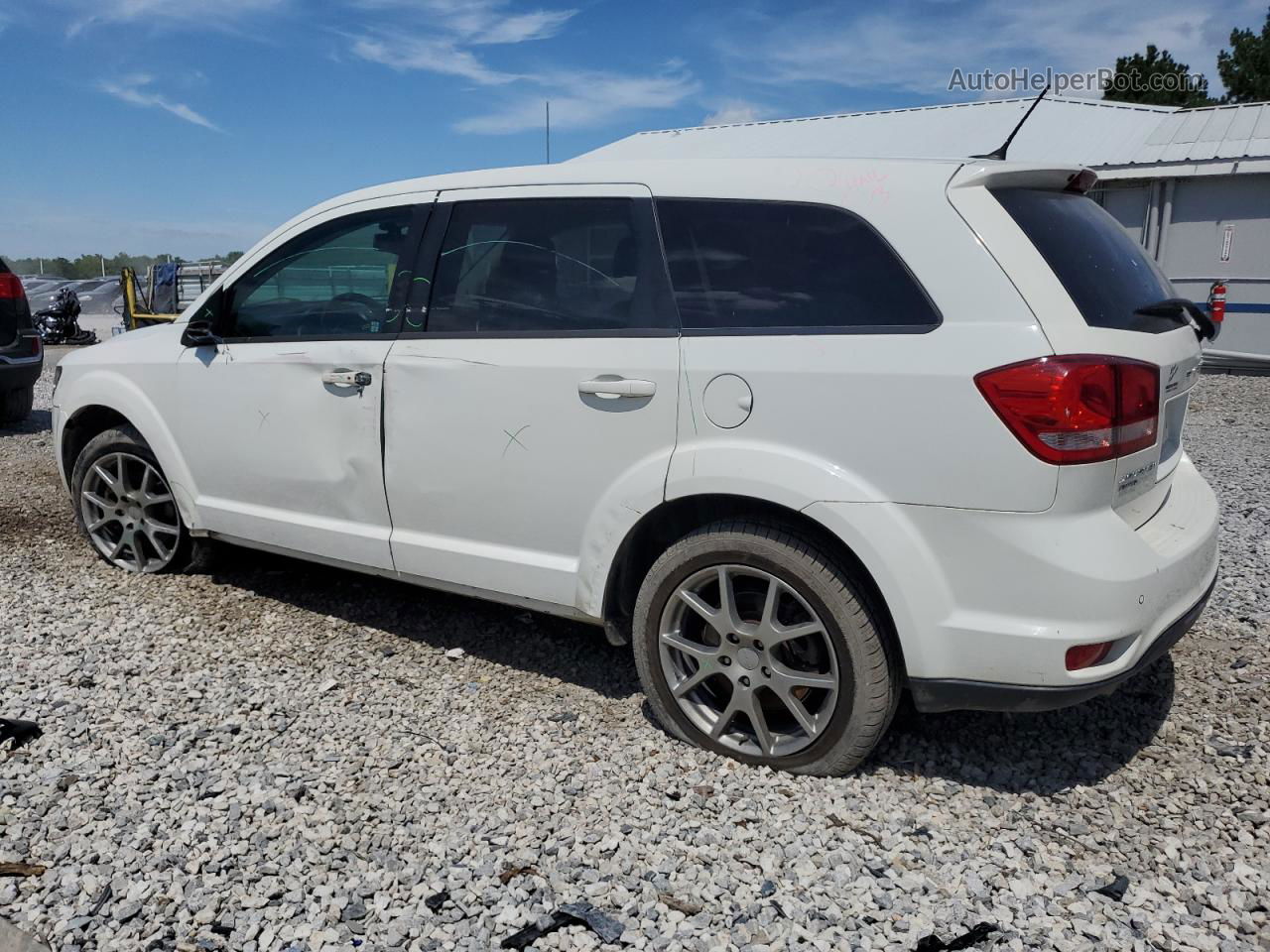 2015 Dodge Journey R/t White vin: 3C4PDDEG7FT655560