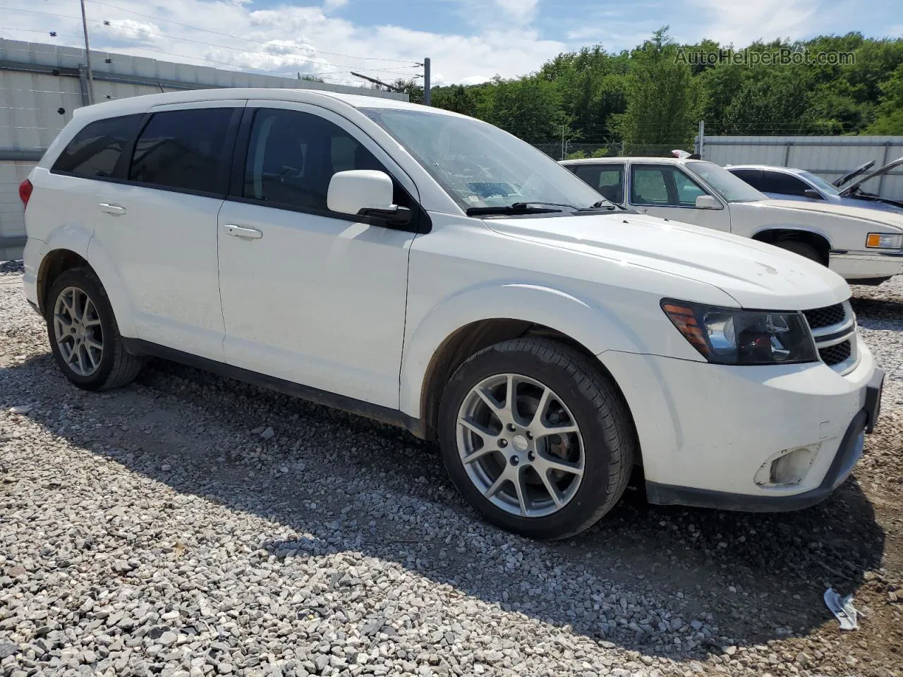 2015 Dodge Journey R/t Белый vin: 3C4PDDEG7FT655560