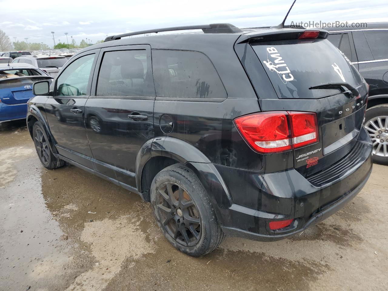 2015 Dodge Journey R/t Black vin: 3C4PDDEG7FT660886