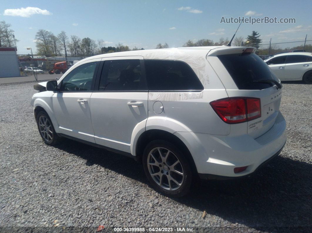 2016 Dodge Journey R/t White vin: 3C4PDDEG7GT163788