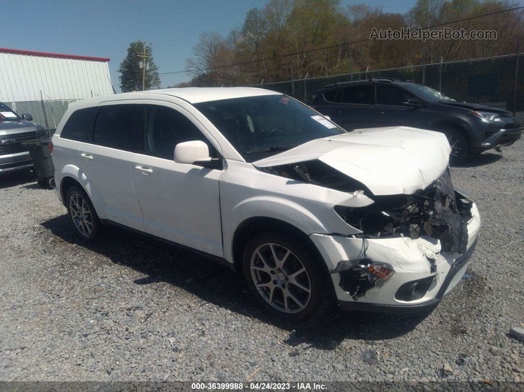 2016 Dodge Journey R/t White vin: 3C4PDDEG7GT163788