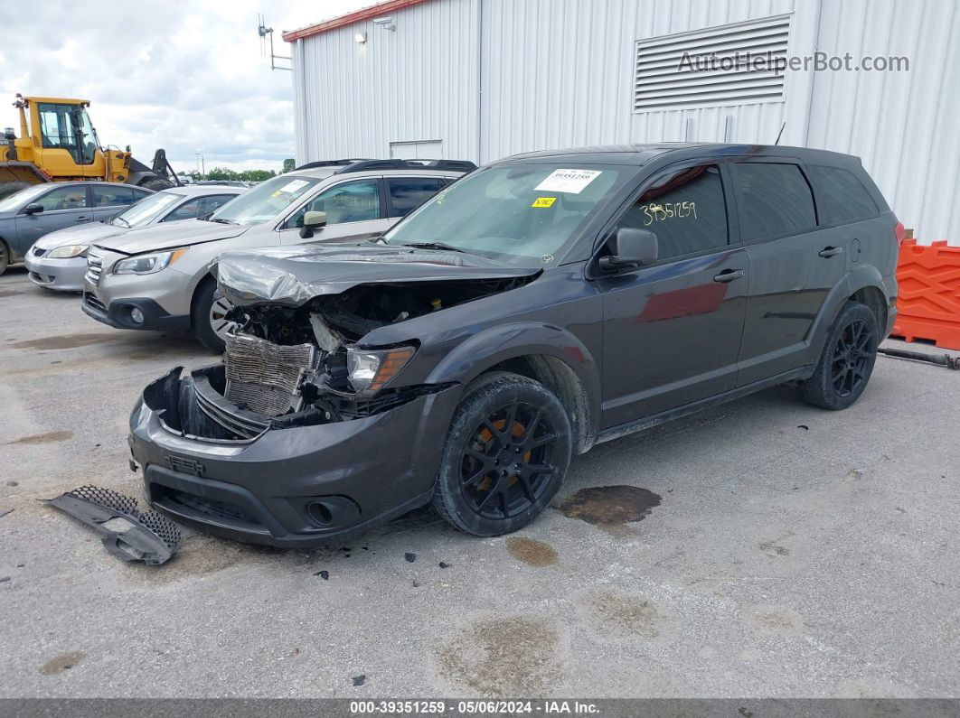 2016 Dodge Journey R/t Gray vin: 3C4PDDEG7GT189890