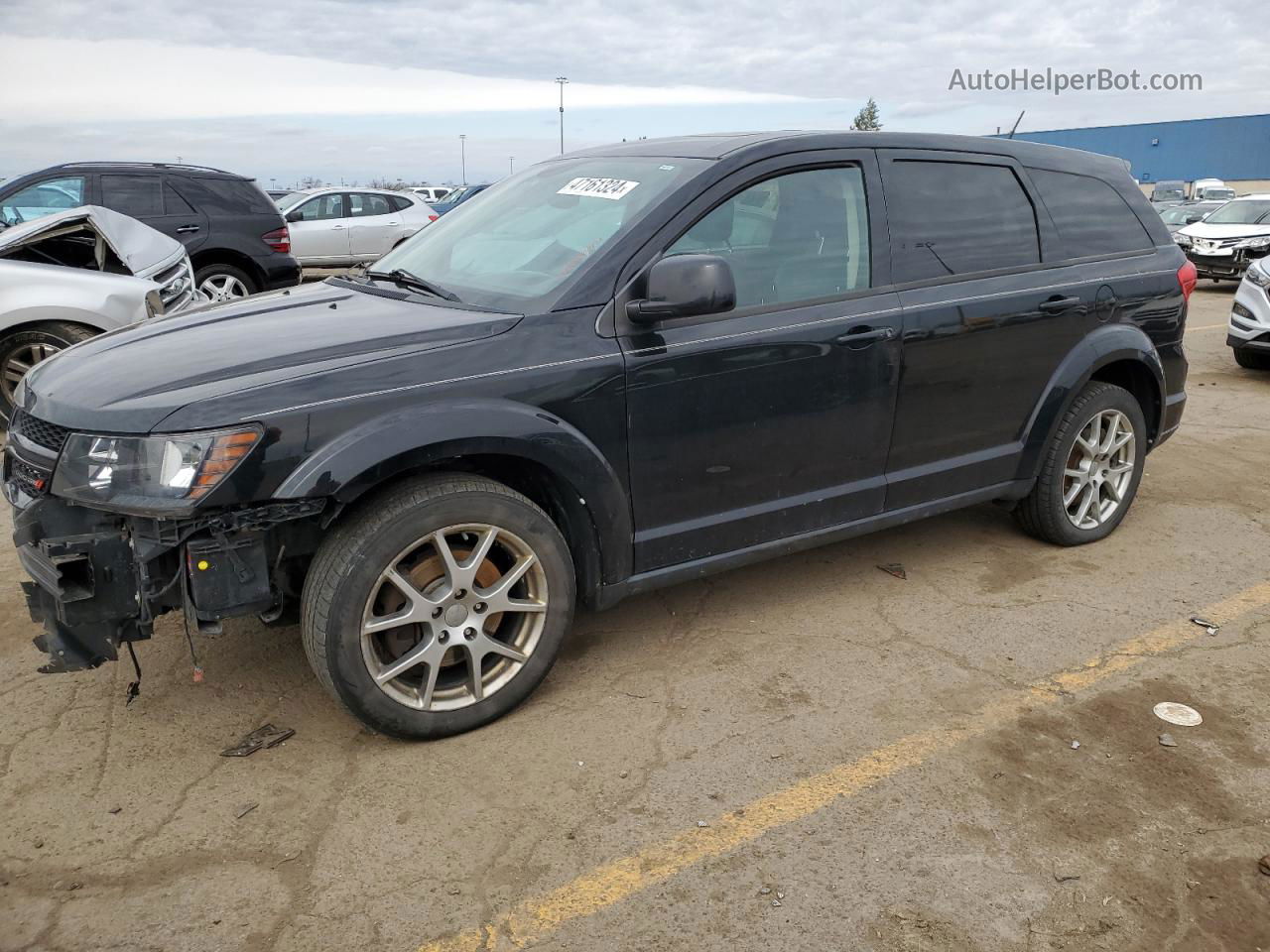 2014 Dodge Journey R/t Black vin: 3C4PDDEG8ET309239