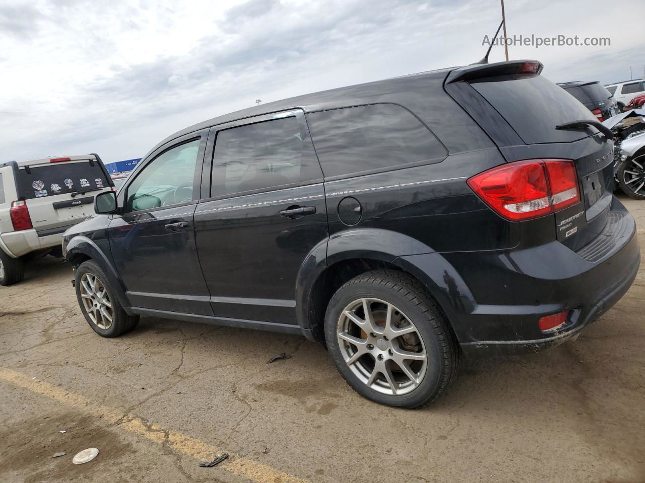 2014 Dodge Journey R/t Black vin: 3C4PDDEG8ET309239