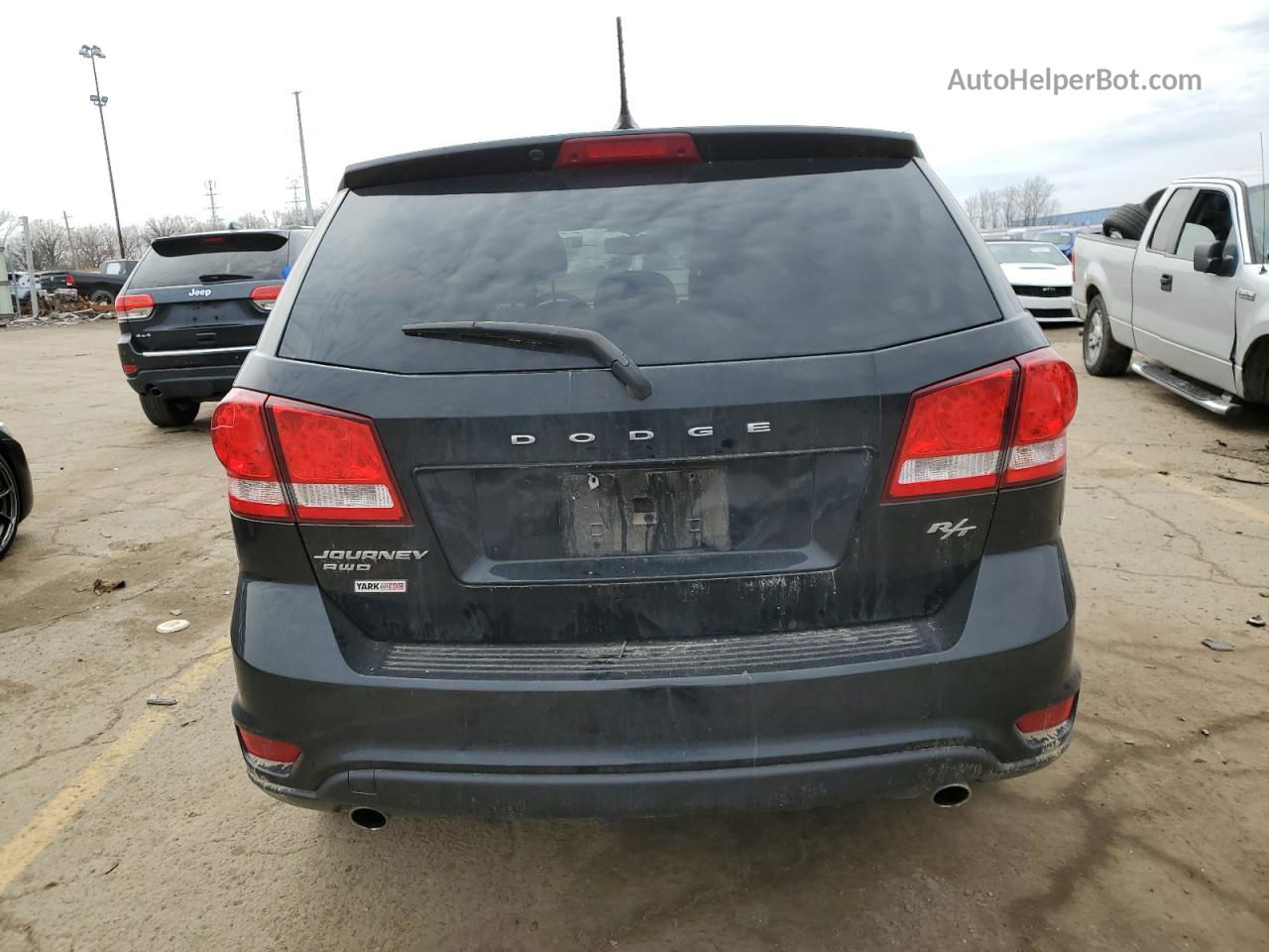 2014 Dodge Journey R/t Black vin: 3C4PDDEG8ET309239