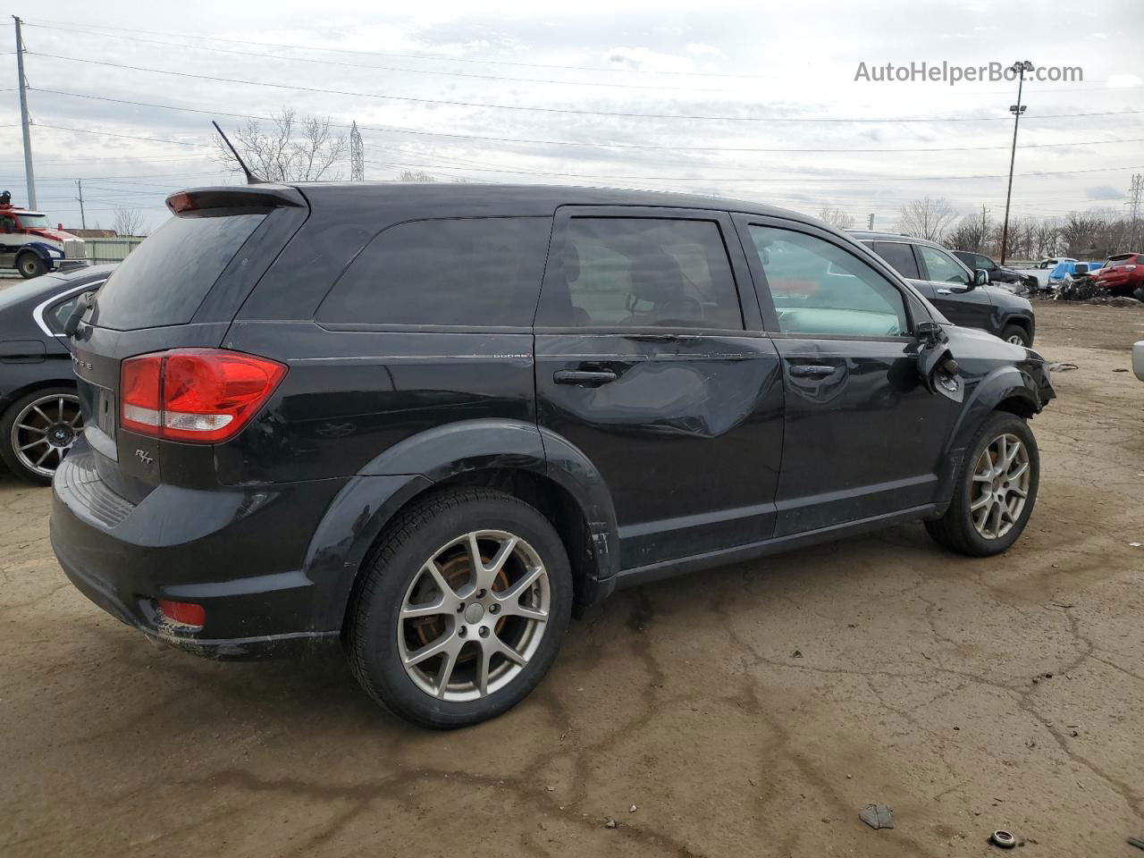 2014 Dodge Journey R/t Black vin: 3C4PDDEG8ET309239