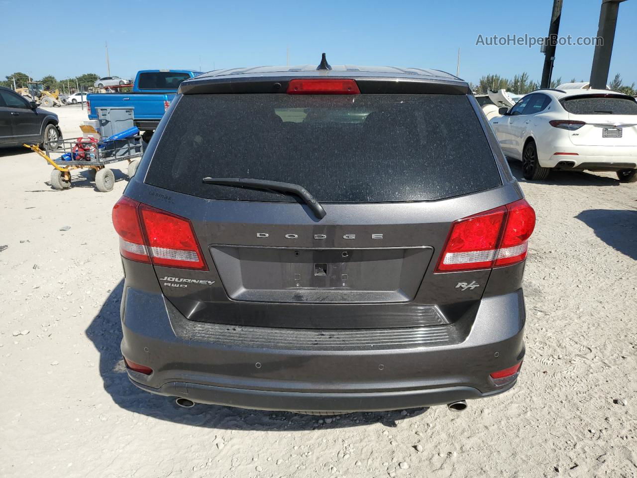 2016 Dodge Journey R/t Серый vin: 3C4PDDEG8GT160284