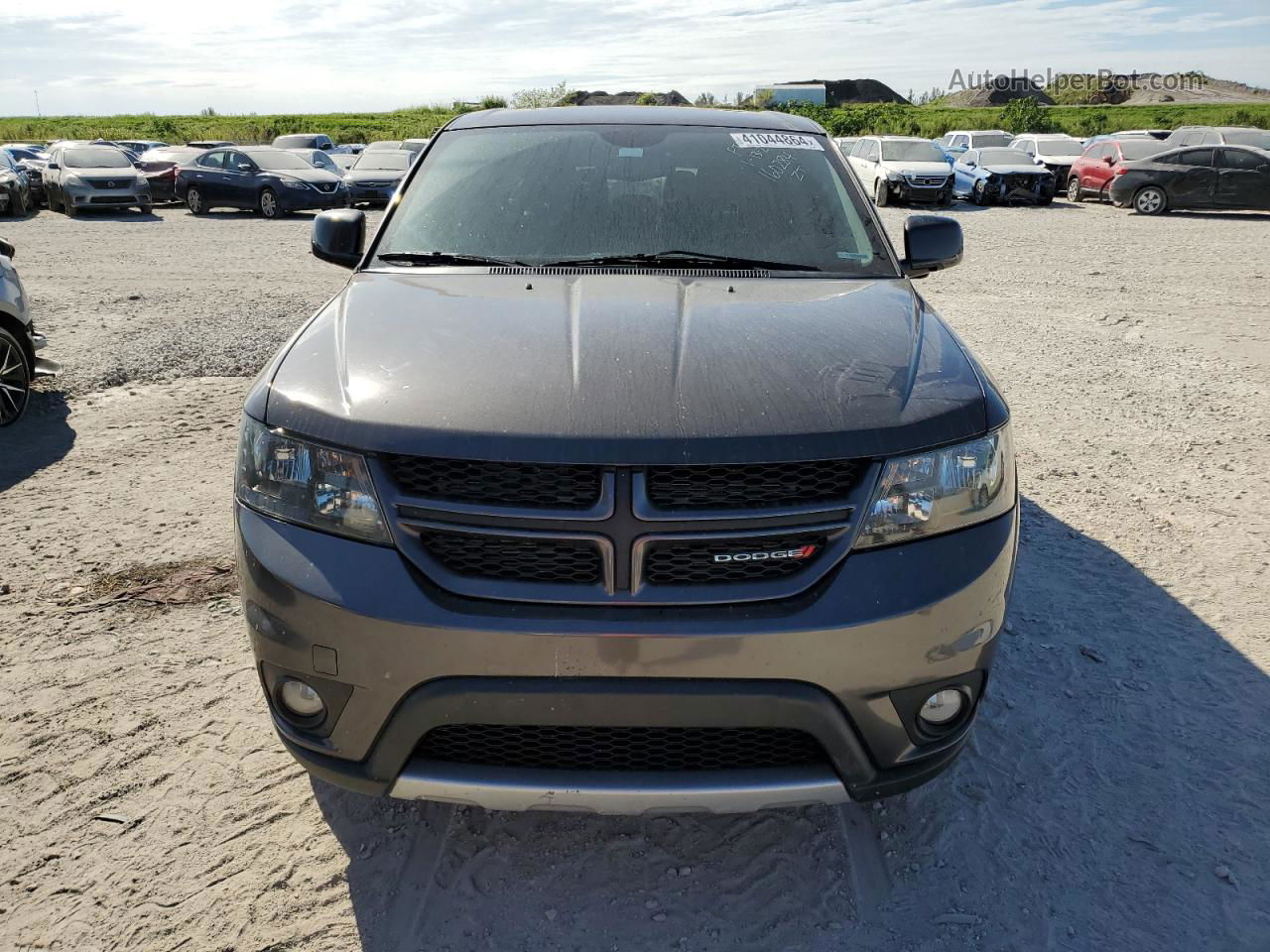 2016 Dodge Journey R/t Gray vin: 3C4PDDEG8GT160284