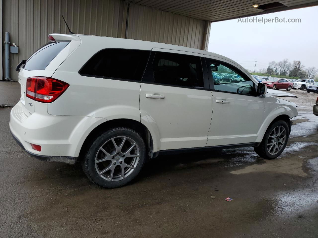 2016 Dodge Journey R/t White vin: 3C4PDDEG8GT227367